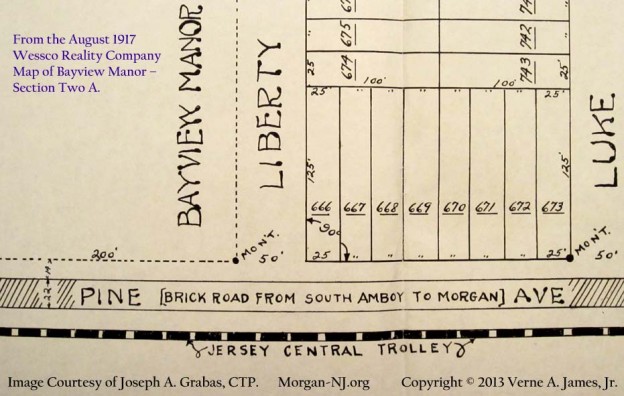 Trolley Tracks Thru Morgan | Morgan, New Jersey