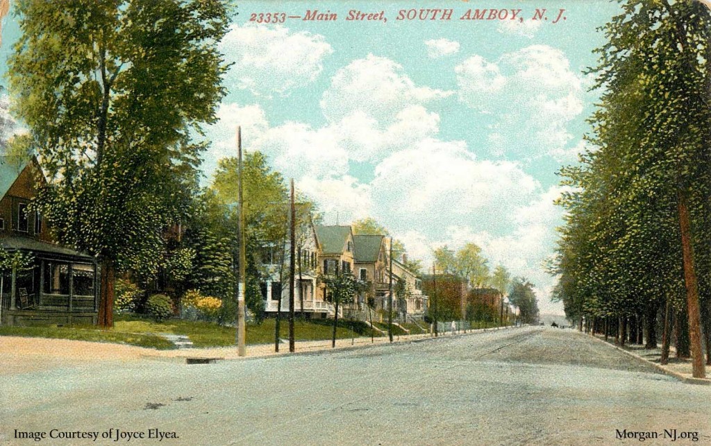 Trolley Tracks Through South Amboy 